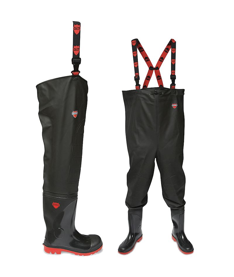 NEW PRODUCTS: Chest and Thigh Safety Waders