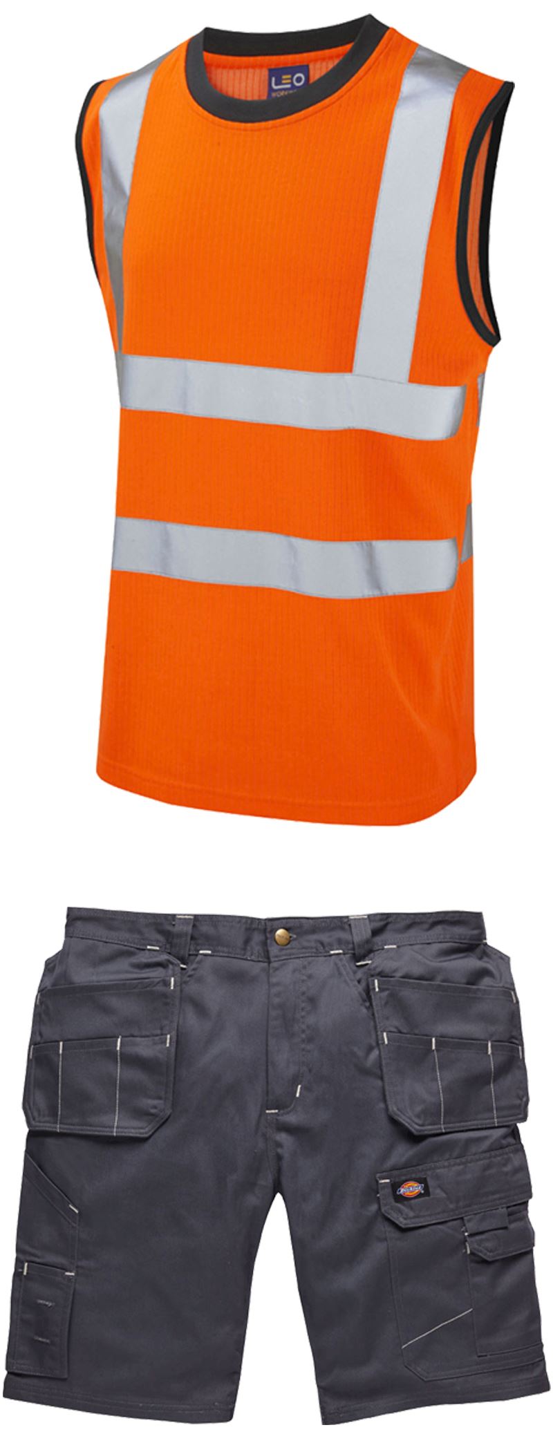 Summer Workwear - Vest and Shorts