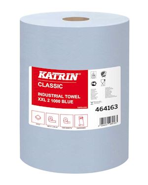 Katrin Classic Industrial Wiping Roll XXL Pack Of 2 - 464163