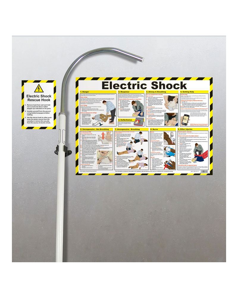 Electric Shock Insulated Rescue Hook