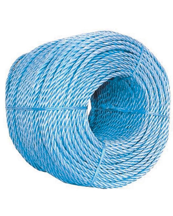 220m X 8mm Polypropylene Blue Rope