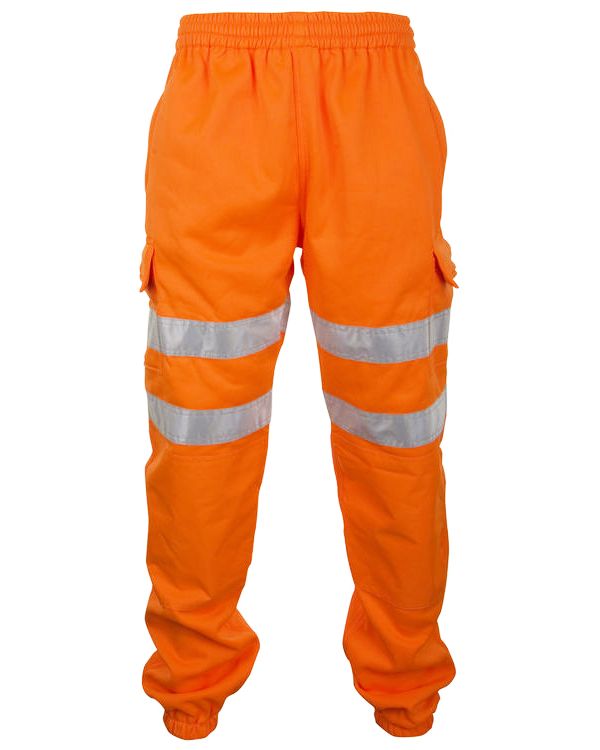 Hi Vis Orange Jogging Bottoms - RIS-3279-TOM Joggers | From Aspli Safety