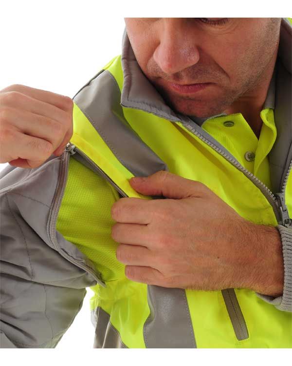High Visibility Sleeved Body Warmer Class 2 | From Aspli Safety