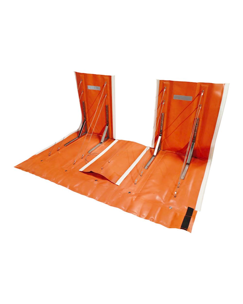 Flood Barriers For Home Exterior, L-Shaped ABS Water Dam