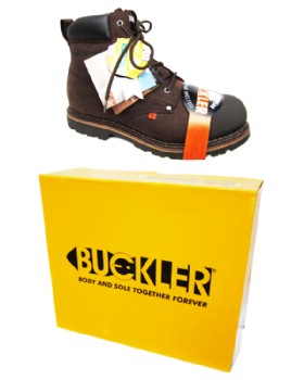 Buckbootz SPB Leather Safety Boot B301SM