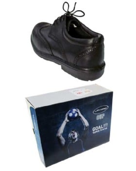 Oxford Brogue Black S3 Safety Shoe