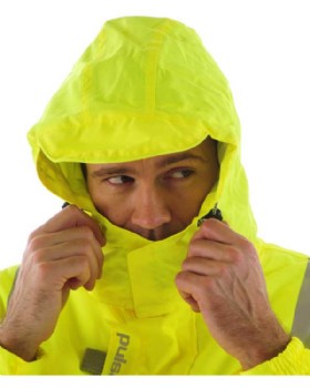 High Visibility Quilt Lined Breathable Bomber Jacket Class 3