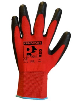 Pred-Red PU Gloves Cut Level 1