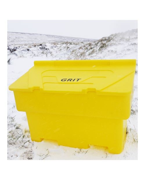 Grit Bin Yellow 200 litre - 250Kg Capacity