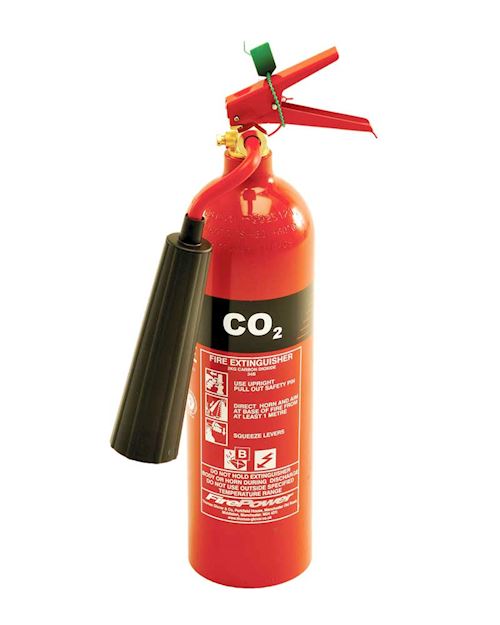 2kg CO2 Fire Extinguisher - By Firepower