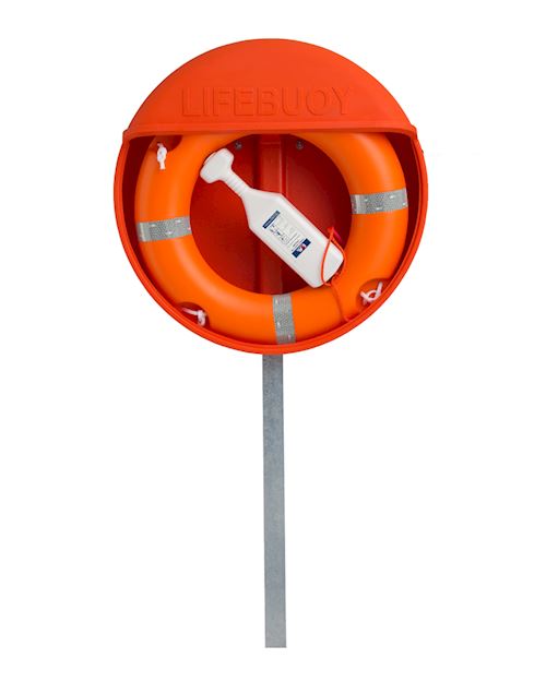 Lifebuoy Housing For 30 Inch Lifebuoys With Sub Surface Post