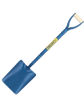 Carters Solid Socket Tapered Mouth Shovel All Steel