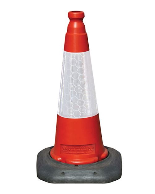 Road Cone Two Piece Traffic Cone 500mm