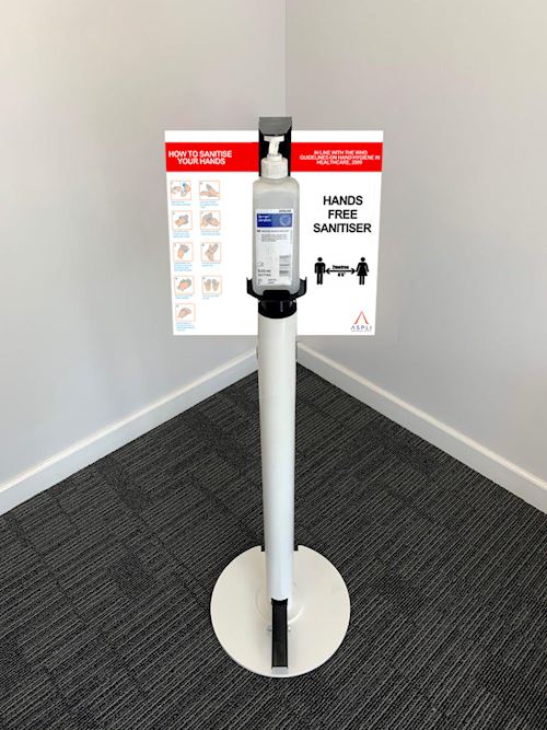 Touch Free Sanitiser Dispenser - Foot Pedal Operated