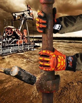 Hexarmor 4021X Gator Grip Ggt5 Mud Grip Glove