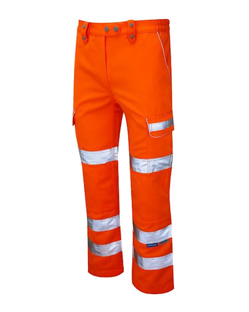 Ladies Hi Vis Orange Trousers Railtrack - RIS-3279-TOM