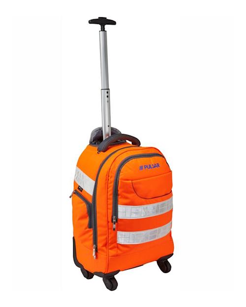 Hi-Vis Orange Trolley Back Pack PR545