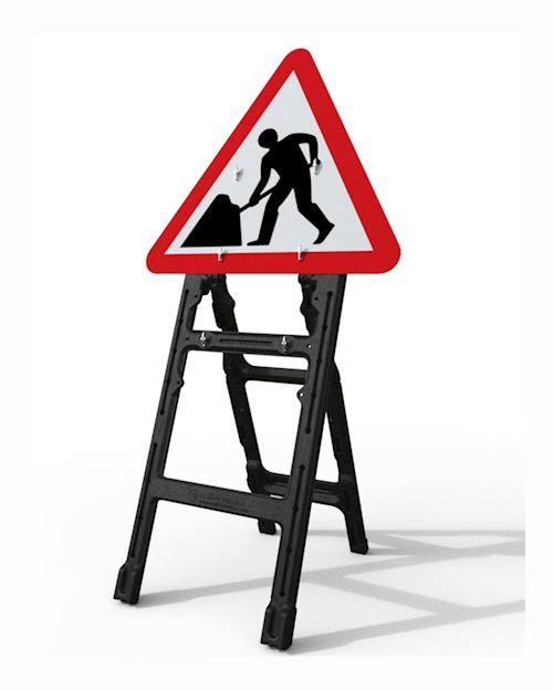 QuickFit Men At Work - Road Works Sign Plate (face only)