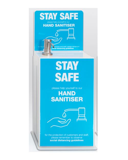 5 Litre Wall - Desk Mounted Hand Sanitiser Dispenser