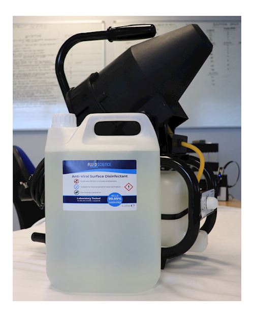 Mobile Anti-Viral Fogger Machine - with disinfectant