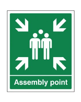 Assembly Point Sign Rigid PVC