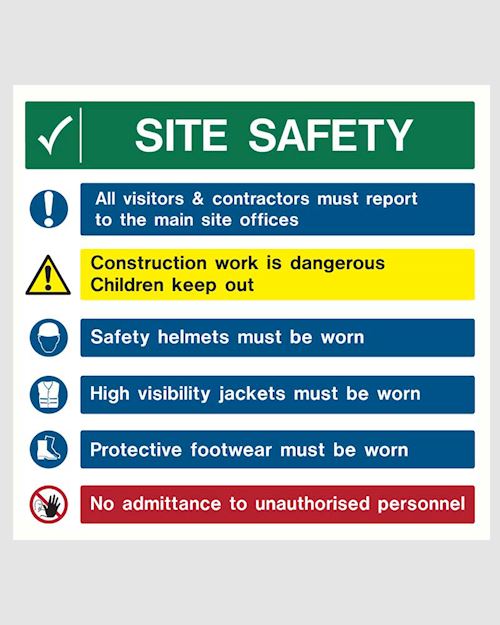 Site Safety Board 