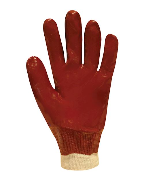 PVC Knit wrist Glove