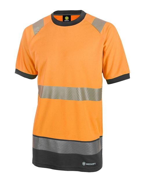 Deltic Hi-Vis Two-Tone Short Sleeve T-Shirt