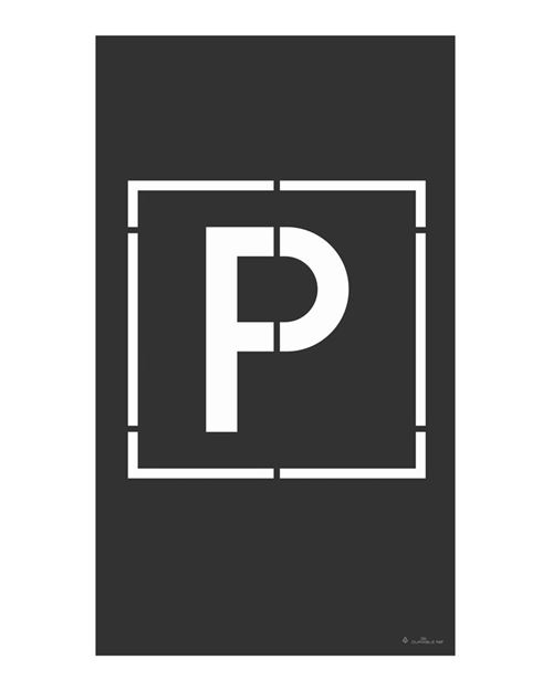 DURALINE Parking Space Floor Marking Stencil Set