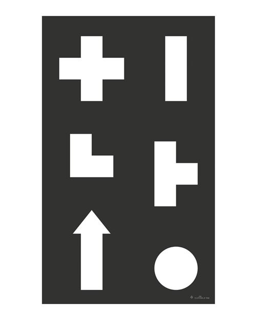 DURALINE Logistics Floor Marking Stencil Set