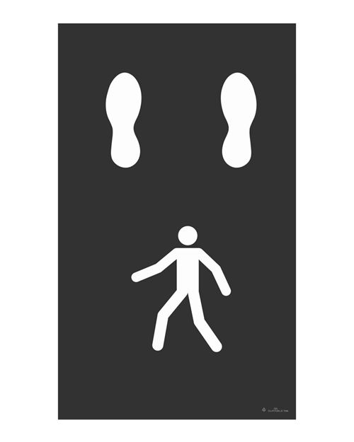 DURALINE Logistics Floor Marking Stencil Set