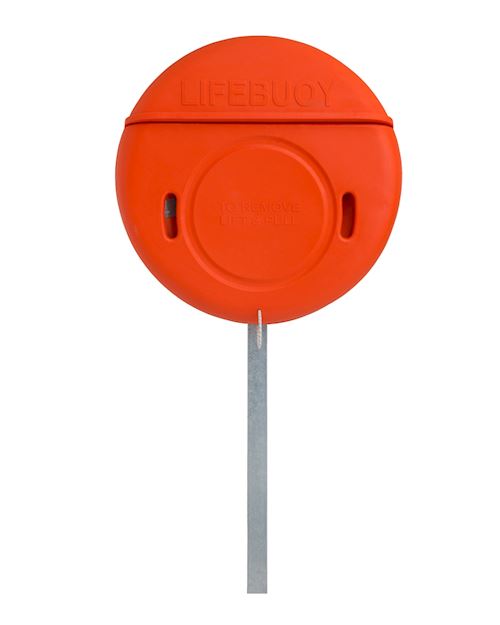 Lifebuoy Cabinet For 30 Inch Lifebuoys With Sub Surface Post