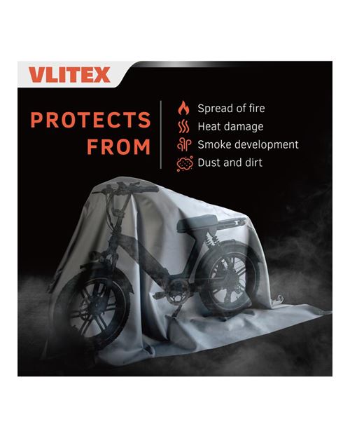 Fire Blanket For E-Bikes - 3m x 4m