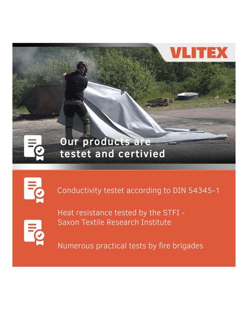 Fire Blanket For E-Bikes - 3m x 4m