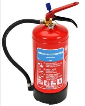 4kg Dry Powder Fire Extinguisher - Gloria