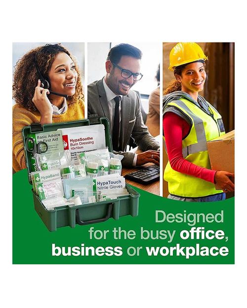 Small Economy Workplace First Aid Kit - British Standard Compliant