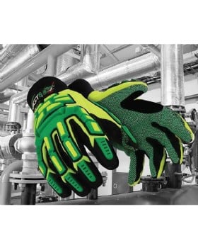 Hexarmor 4020X Gator Grip Glove For Oil And Gas Operators