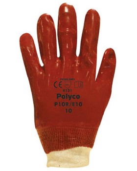 PVC Knit wrist Glove