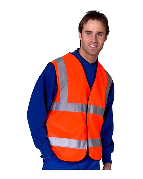 High Visibility Orange Waist Coat Class 2