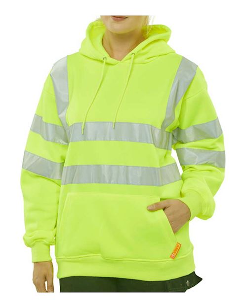 Hi-Vis Hoody Pull on Sweatshirts