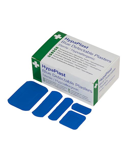 Plasters Blue Detectable Assorted