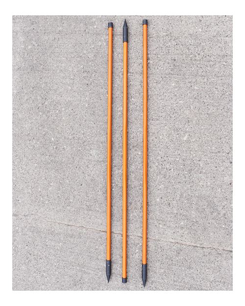 Insulated Road Pin - Non Conductive Line Marker Pin 1m