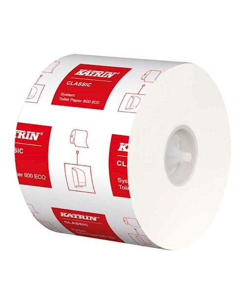 Katrin Classic Eco Toilet Roll System 800 Case 36 Rolls