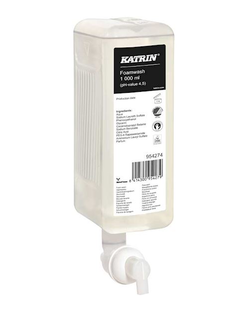 Katrin Foamwash Hand Soap 1000ml Case Of 6 - 954274