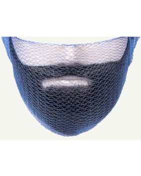 Beard Snood Blue Metal Detectable  (Pack 36)