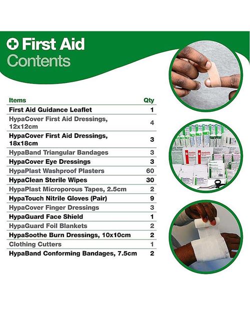 Medium Economy Workplace First Aid Kit - British Standard Compliant