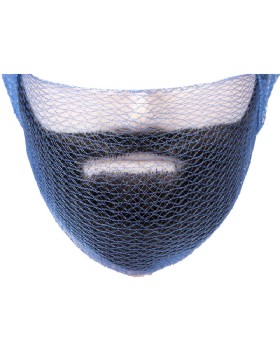 Beard Snood Blue Metal Free (Pack 36)