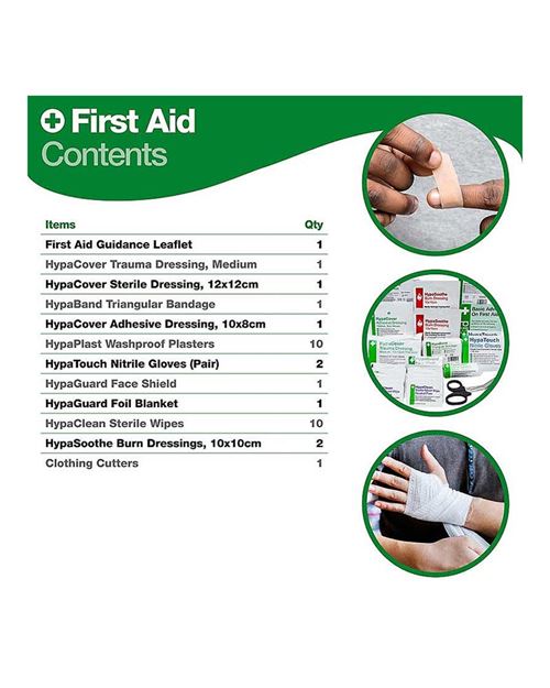 Motor Vehicle First Aid Kit in Pouch