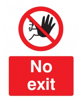 No Exit Sign