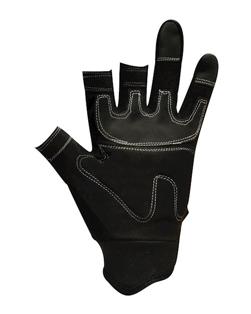 Multi-Task 3 Open Fingered Glove - Fingerless Glove